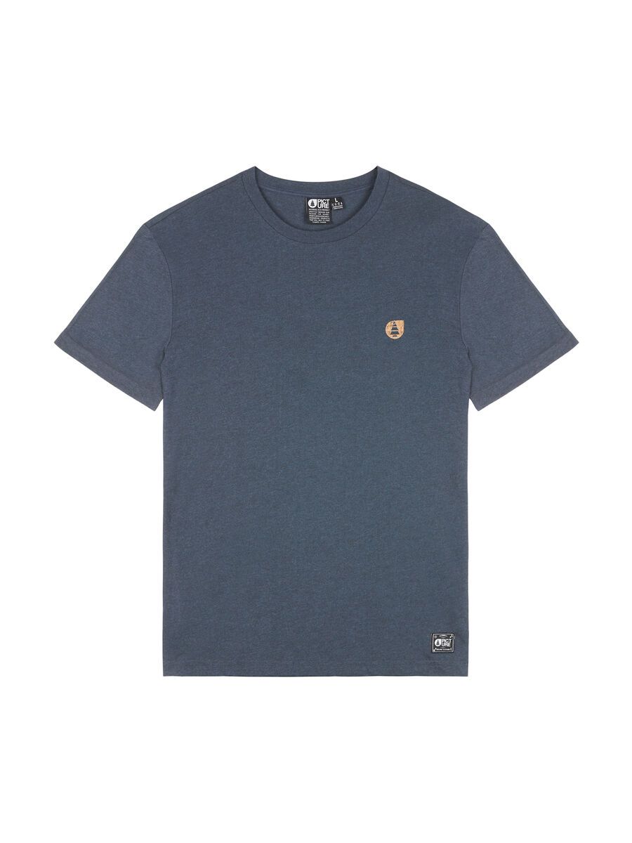 Picture Lil Croq Tee, dark blue melange - Bild 1
