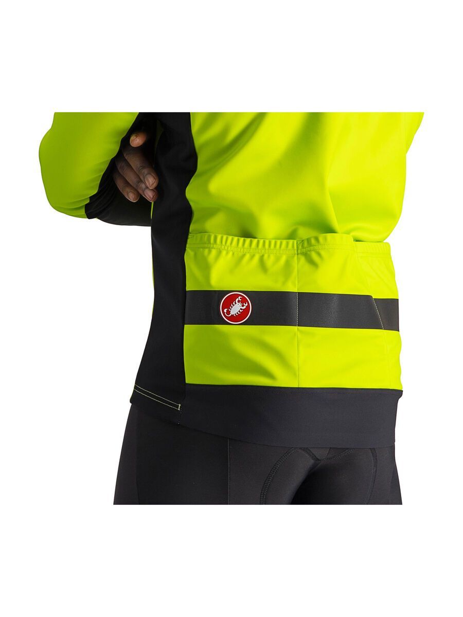 Castelli Raddoppia 3 Jacket, electric lime/black reflex - Bild 3