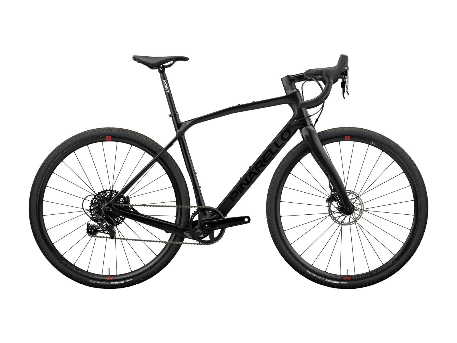 Pinarello Granger X1 Apex 1x11 DB / Fulcrum Rapid Red 900 2WF-R C22 AFS DB XDR, black on black - Bild 1