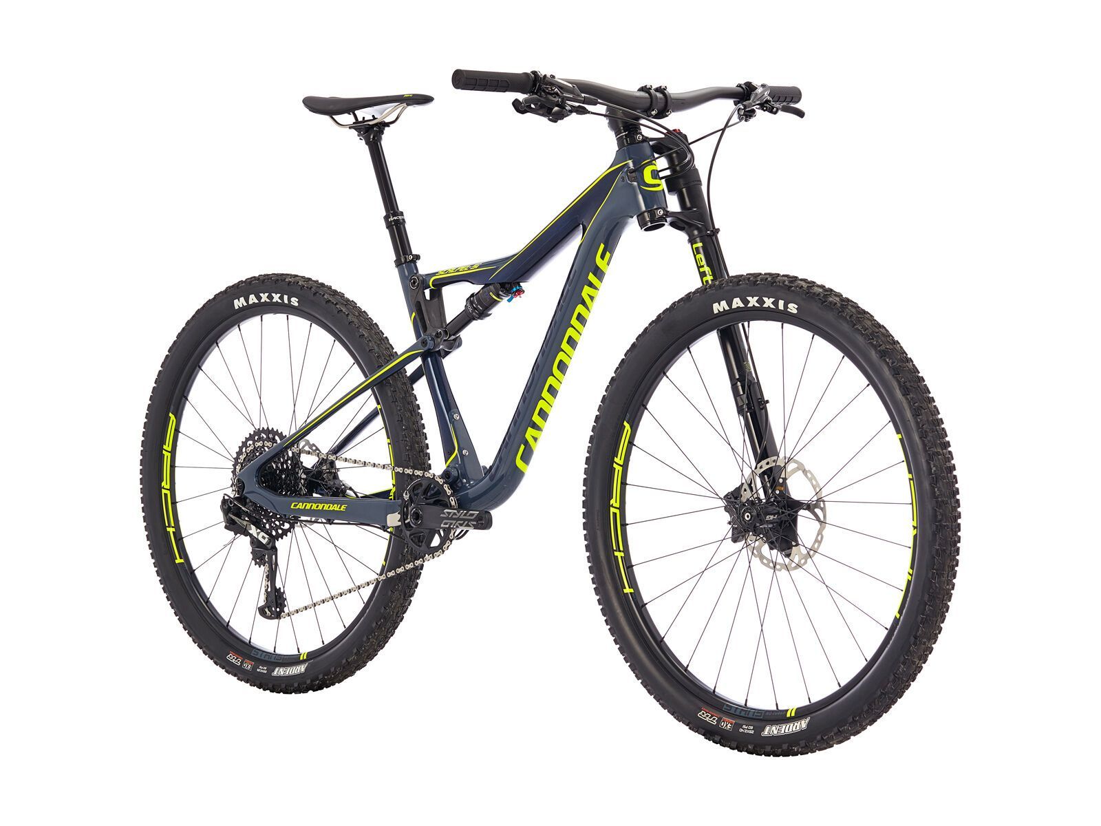 Cannondale Scalpel-Si Carbon SE 1 27.5, slate blue w/ midnight blue and volt - gloss (SLA) - Bild 2