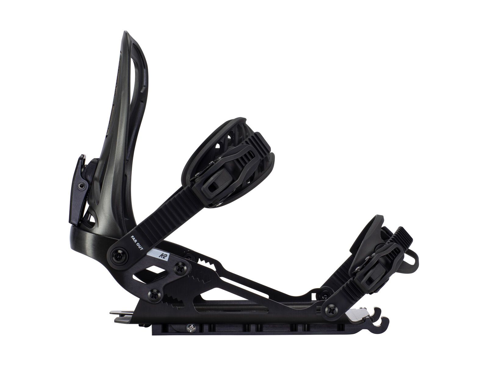 ***2. Wahl*** K2 Farout 2021, black - Snowboardbindung - Bild 1