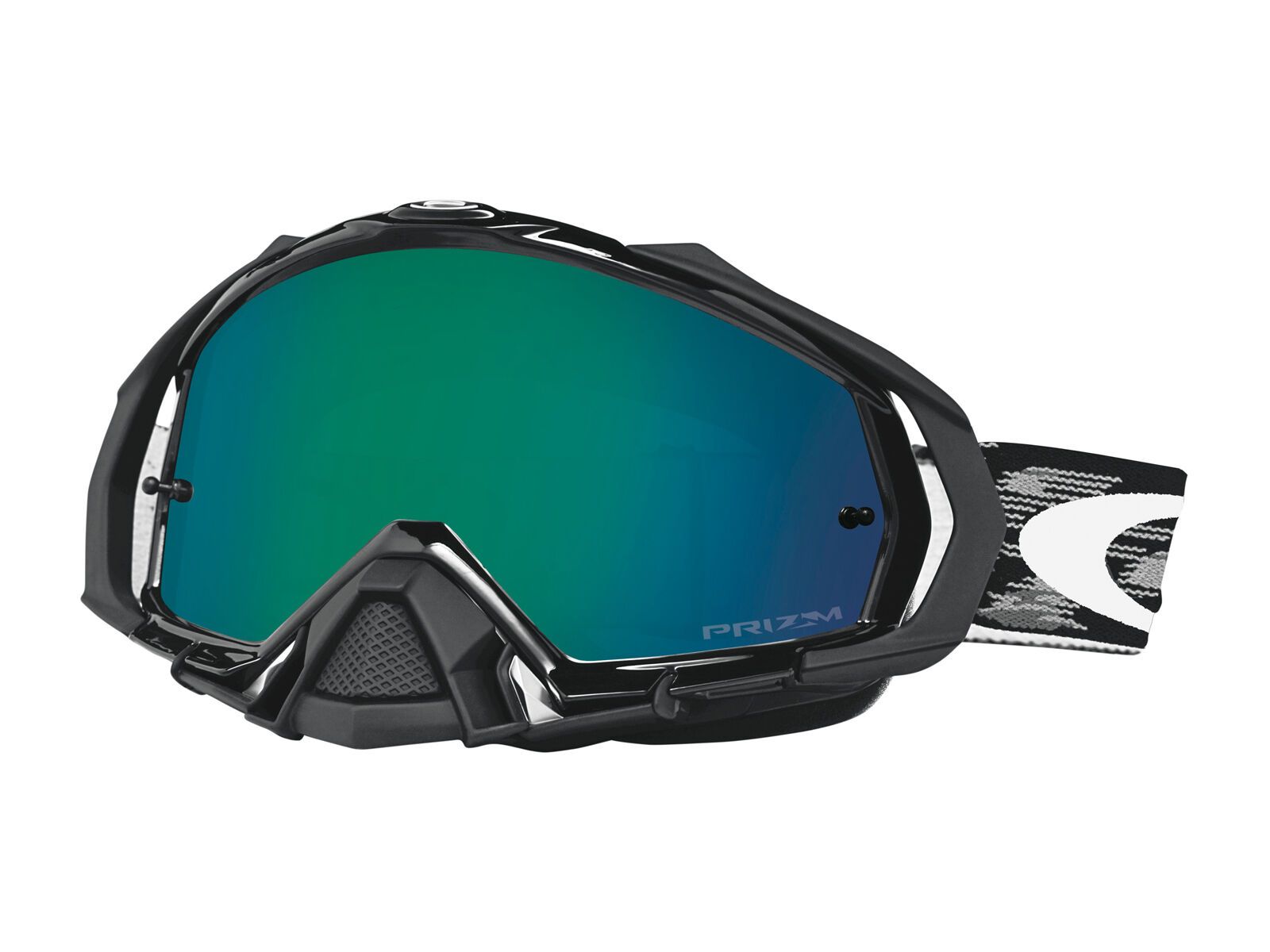 Oakley Mayhem Pro Prizm MX, jet black/Lens: prizm mx jade - Bild 1