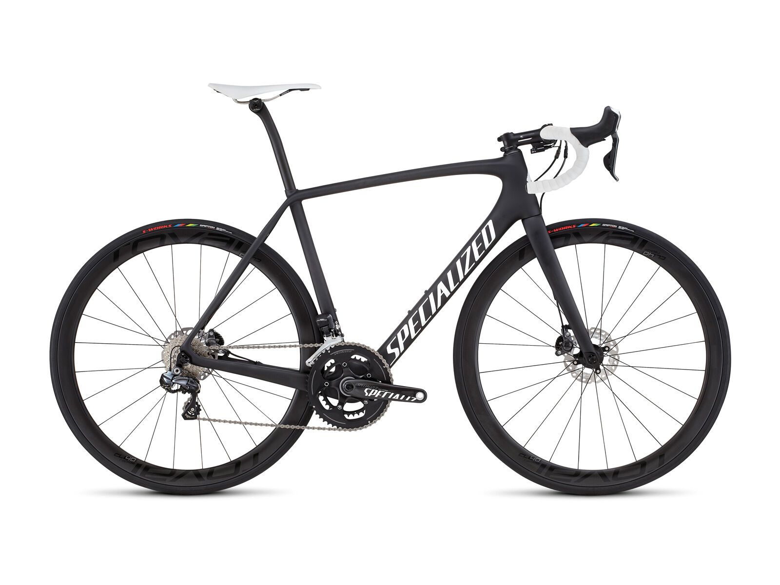 Specialized Tarmac Pro Disc Race Ultegra Di2, satin carbon/white/clean - Bild 1
