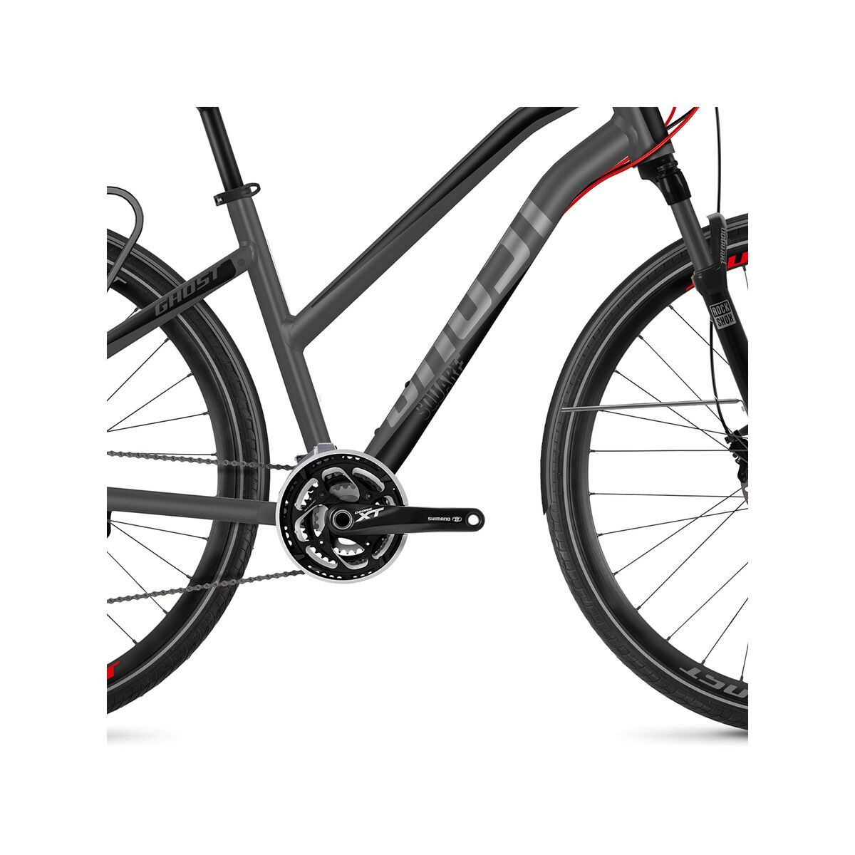 Ghost Square Trekking 8.8 W AL, micro chip gray/titanium gray/roit red - Bild 3