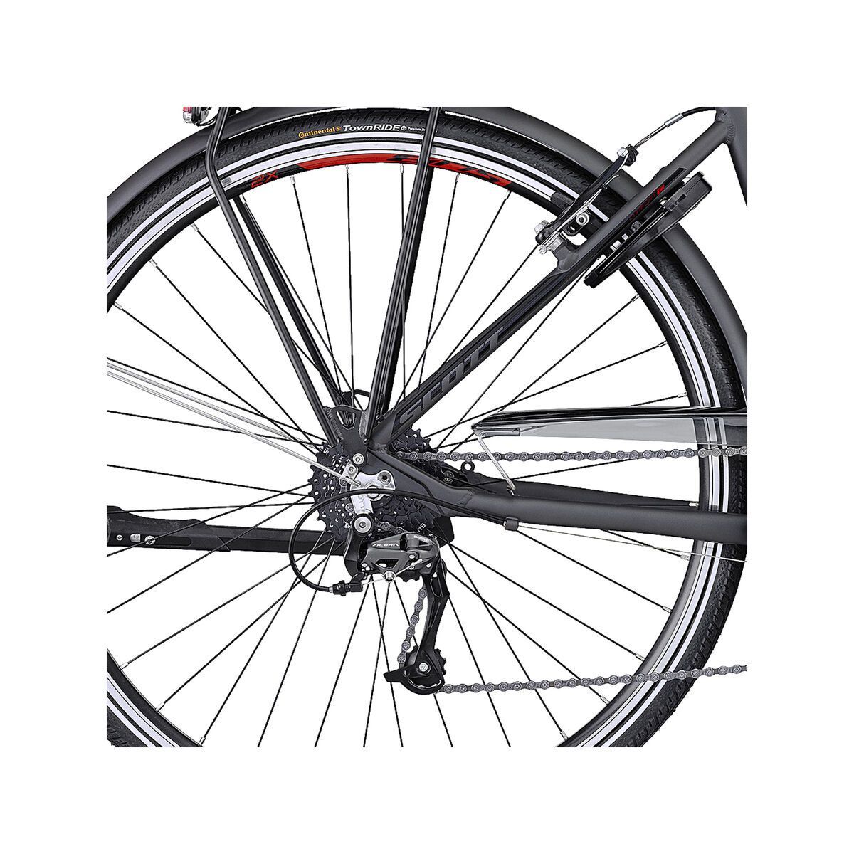 Scott Sub Comfort 10 Unisex, anthracite/black/red - Bild 4