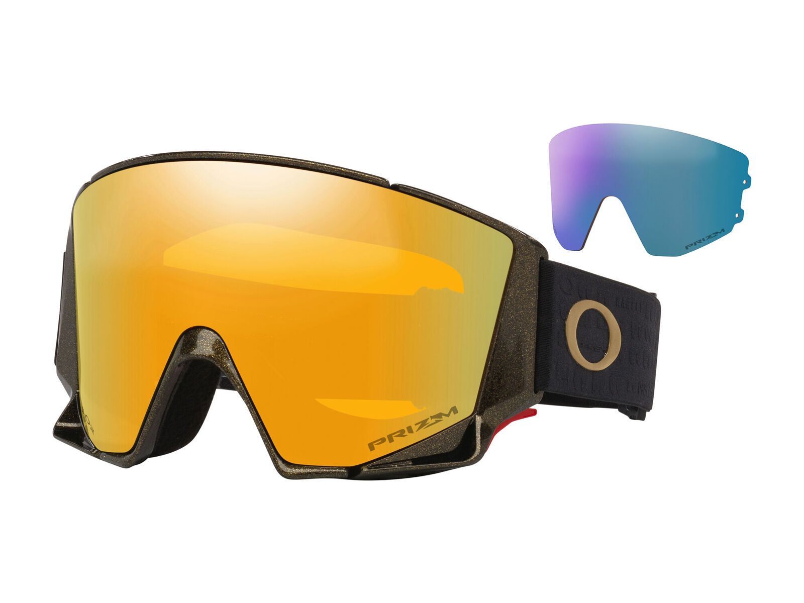 Oakley Flow Scape M 50th Anniversary, Prizm Snow 24K Iridium & Iced - Bild 1