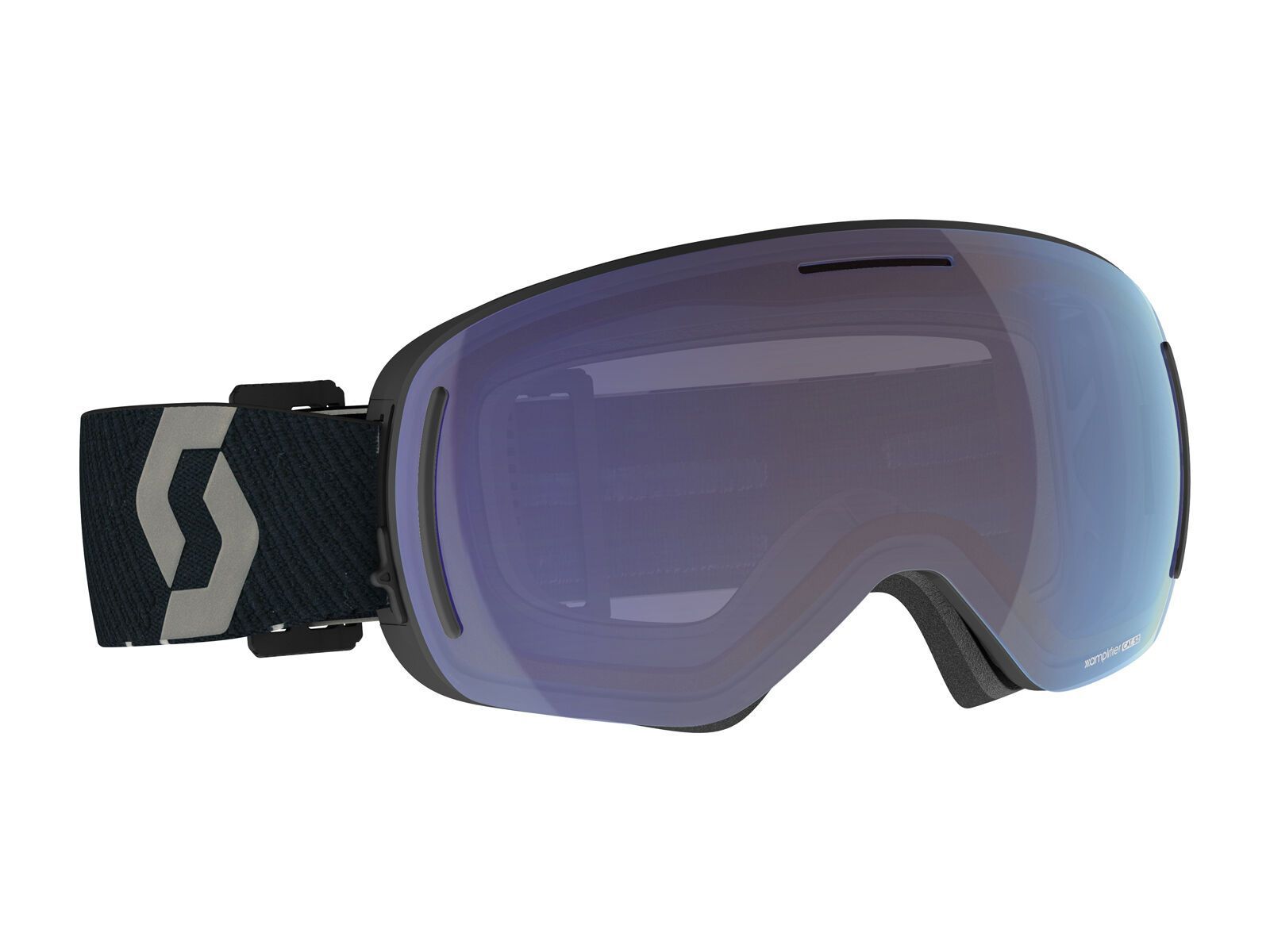 Scott LCG Evo - Enhancer Blue Chrome, mountain black - Bild 1