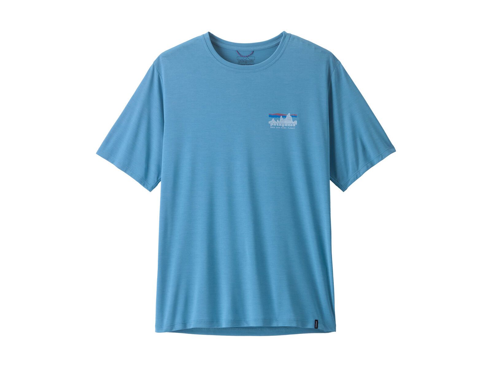 Patagonia Men's Cap Cool Daily Shirt - '73 Skyline, shore blue/light shore blue x-dye - Bild 1