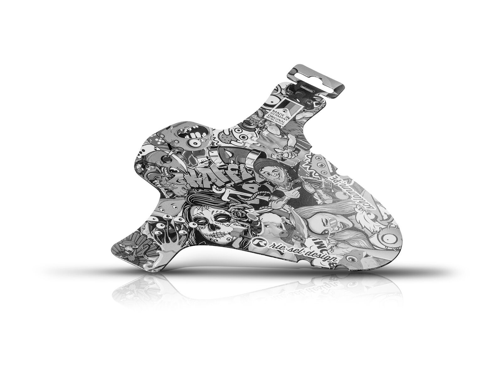 Riesel Design schlammPE, stickerbomb ultra black - Bild 1