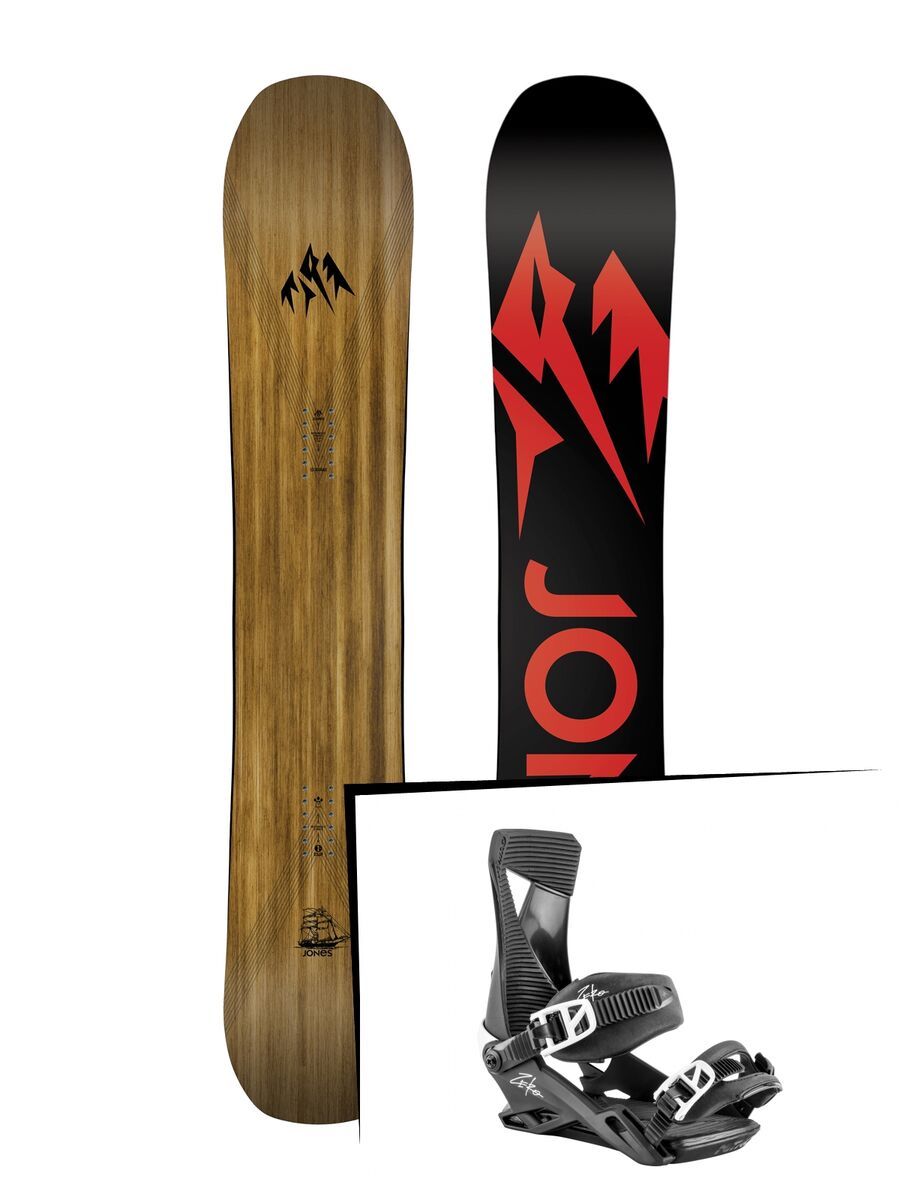 Set: Jones Flagship Wide 2019 + Nitro Zero dark night - Bild 1