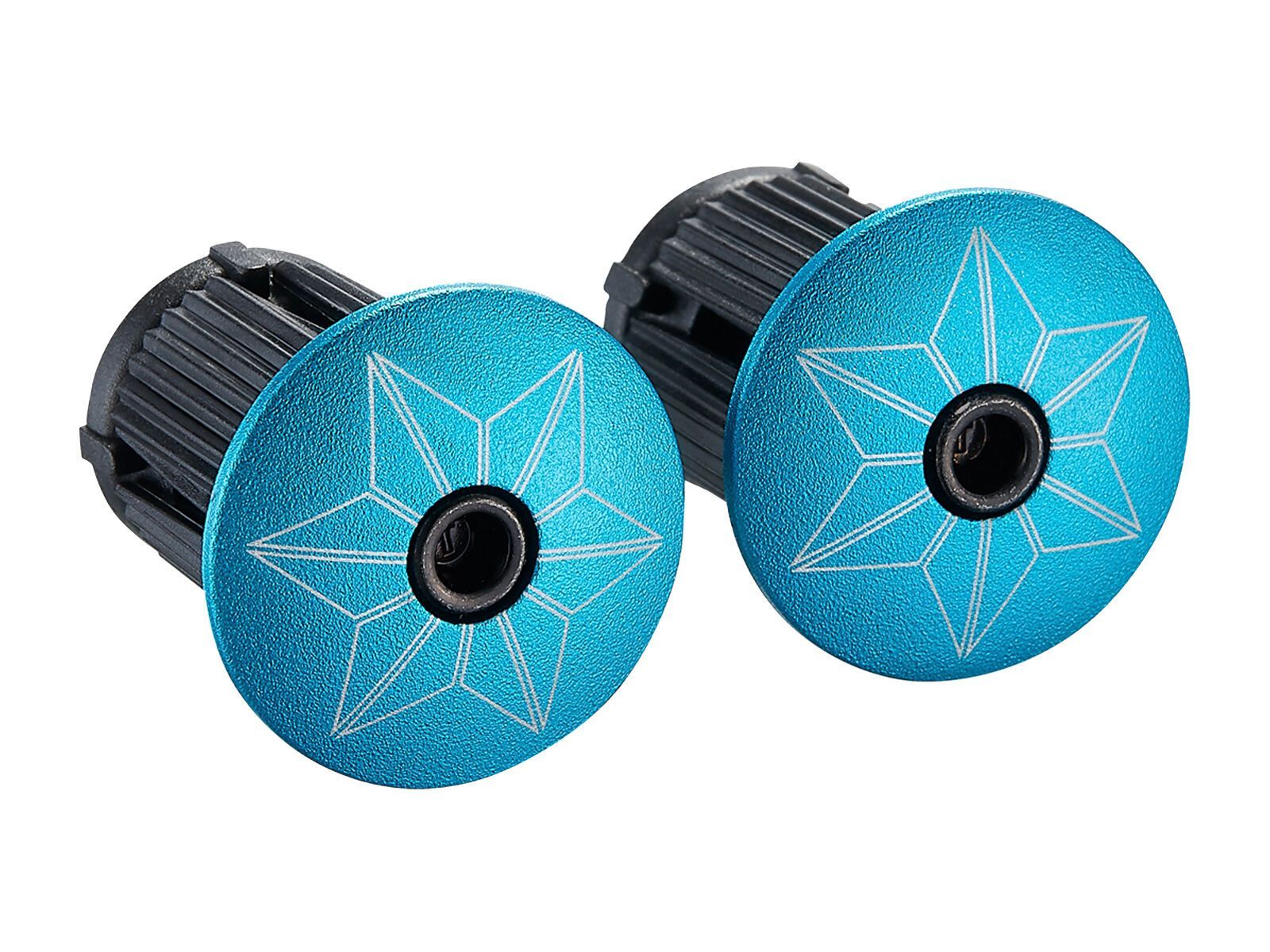 Supacaz Super Sticky Kush Star Fade Tape, neon blue/ano blue - Bild 4