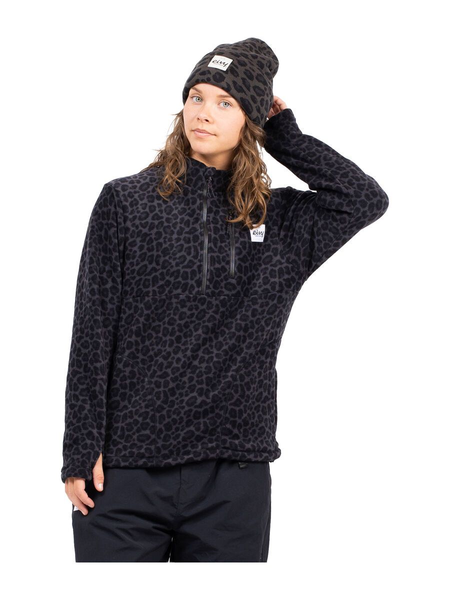 Eivy Techlight Halfzip Fleece, black leopard - Bild 3