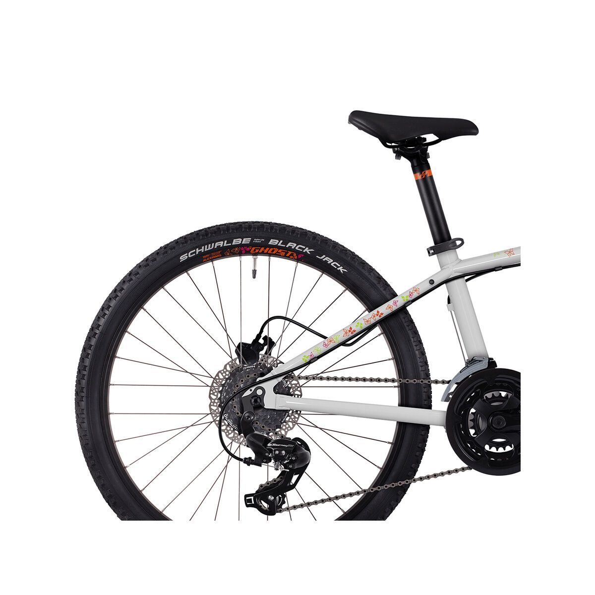 Ghost Lanao Kid 4 AL 24, star white/lime green/monarch orange - Bild 5