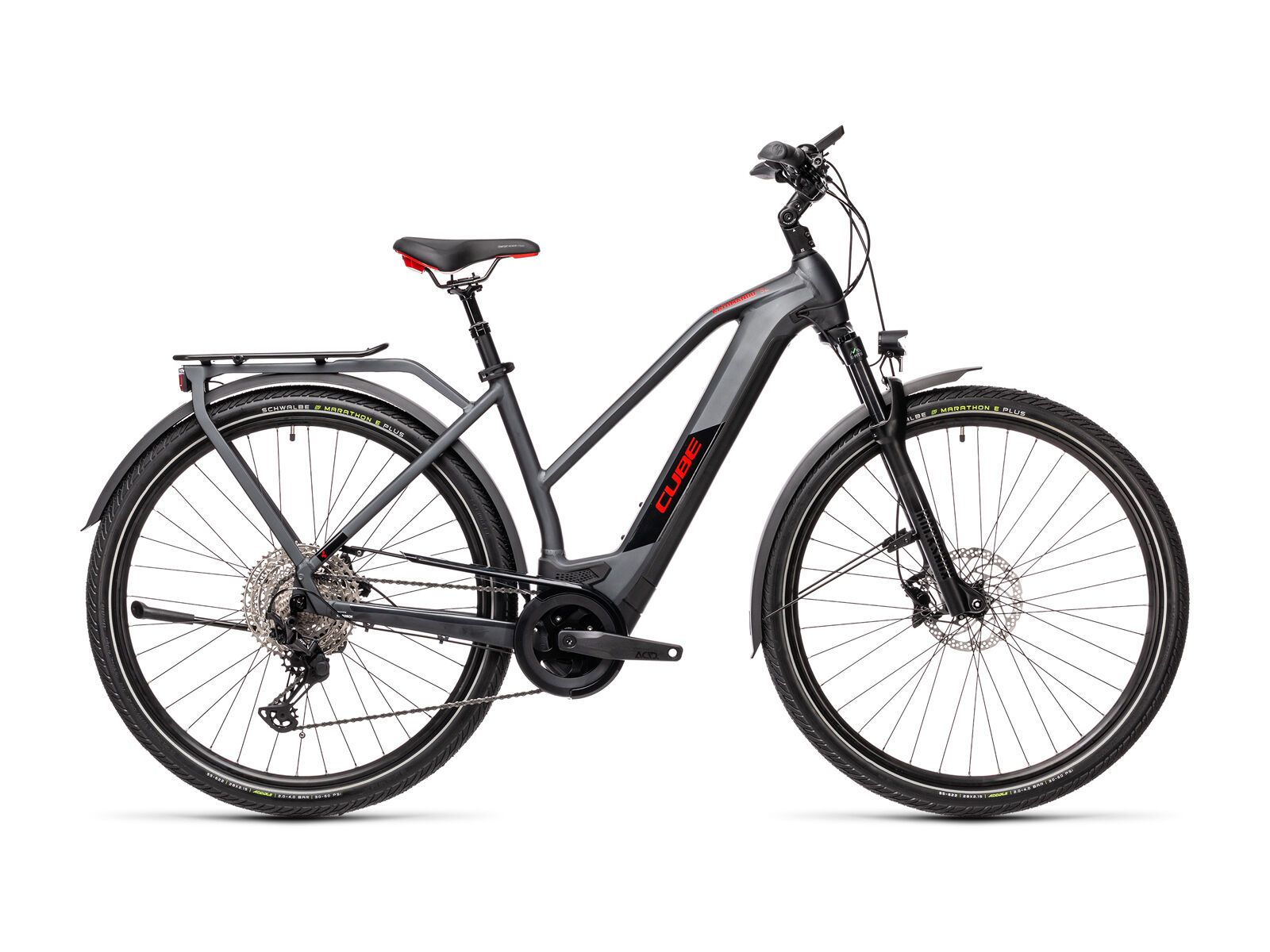 Cube Kathmandu Hybrid SL Trapeze, iridium´n´red - Bild 1