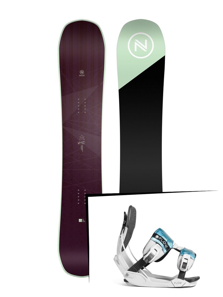 Set: Nidecker Venus 2019 + Flow Minx (2226590S) - Bild 1