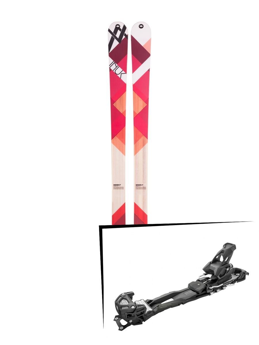 Set: Völkl Inuk 2016 + Tyrolia Adrenalin 13 ohne Bremse, solid black - Skiset - Bild 1