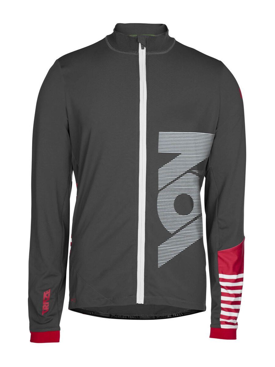 ION Bike Tee Zip LS Crest, dark shadow - Bild 1