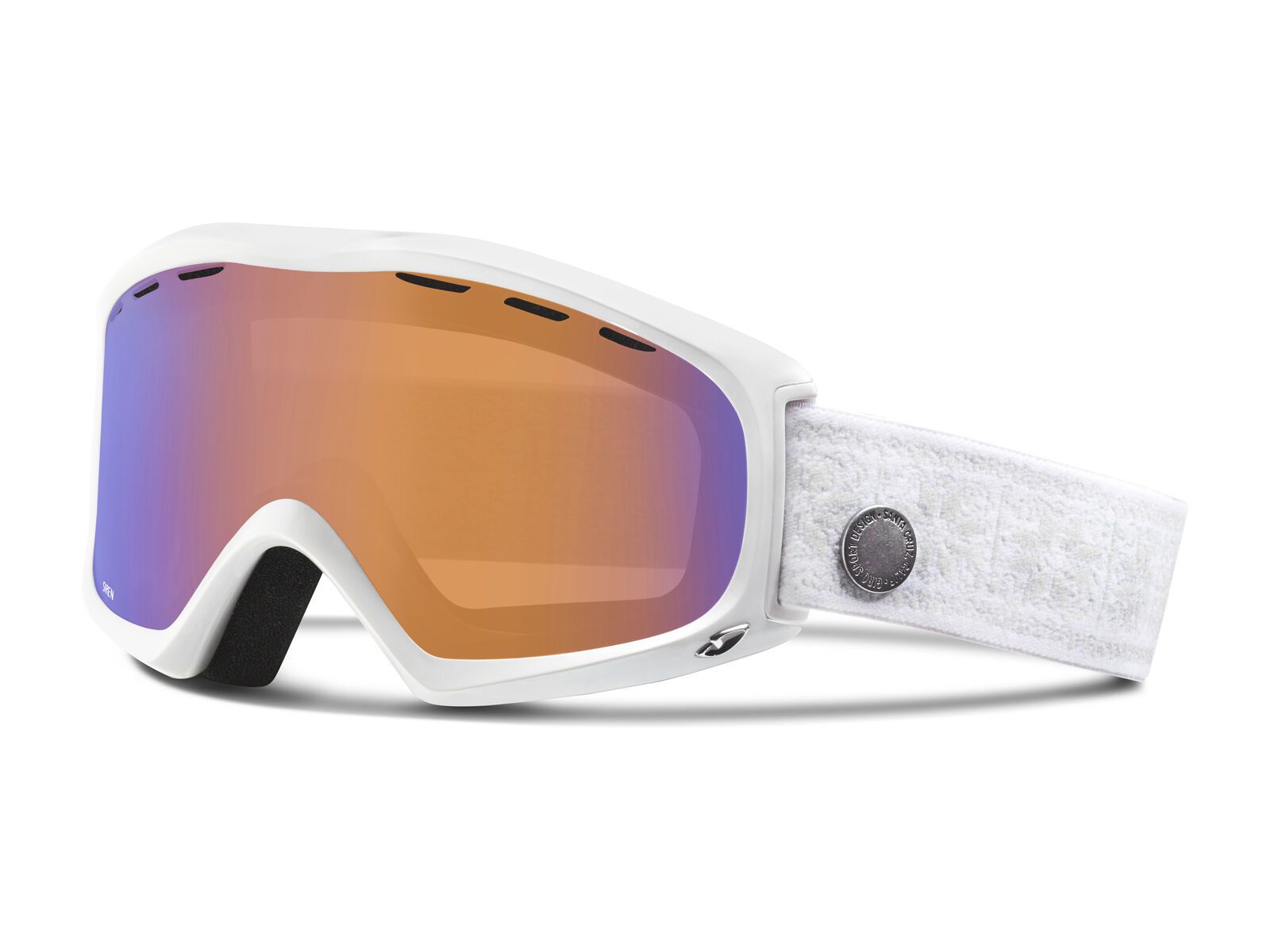 Giro Siren, white nordic/persimmon boost - Bild 1