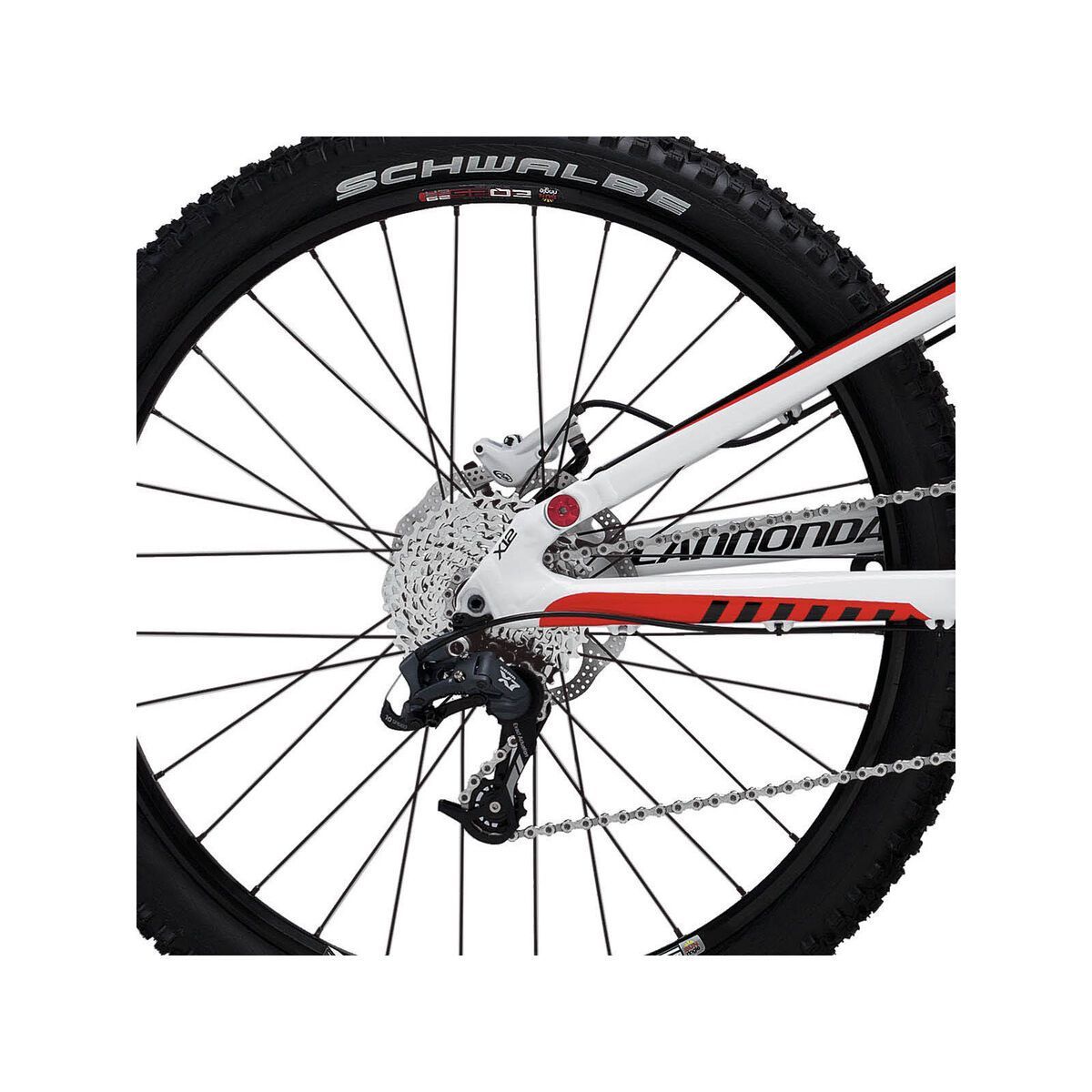 *** 2. Wahl *** Cannondale Jekyll 4 2012, Magnesium White (Gloss) - Mountainbike | Rahmenhöhe M / 45,7 cm - Bild 4