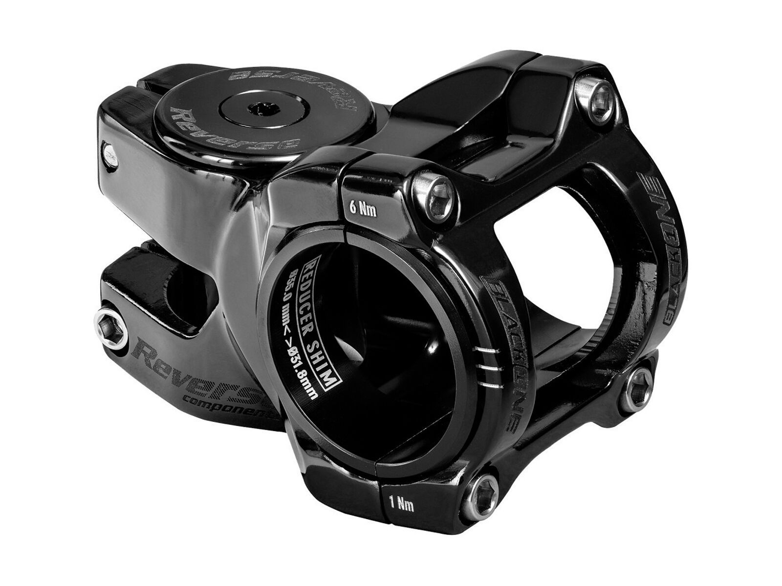 Reverse Black-One D-2 Titan - 31,8 & 35 mm, black - Bild 1