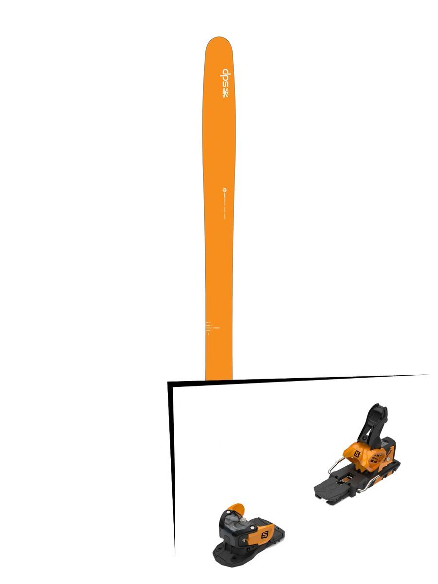 Set: DPS Skis Wailer 99 2016 + Salomon Warden MNC 13 (2212344) - Bild 1