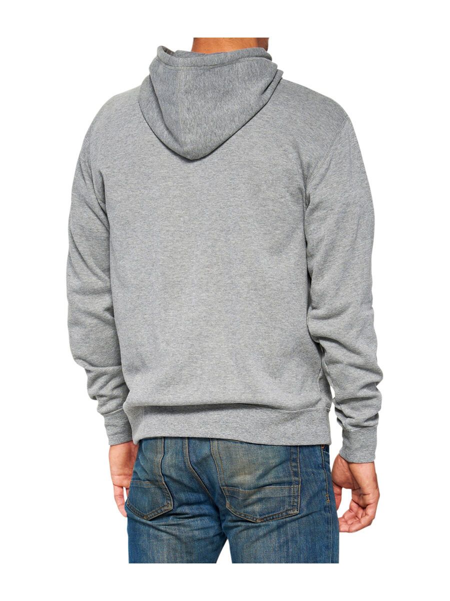 100% Icon Pullover Hoody, heather grey - Bild 2