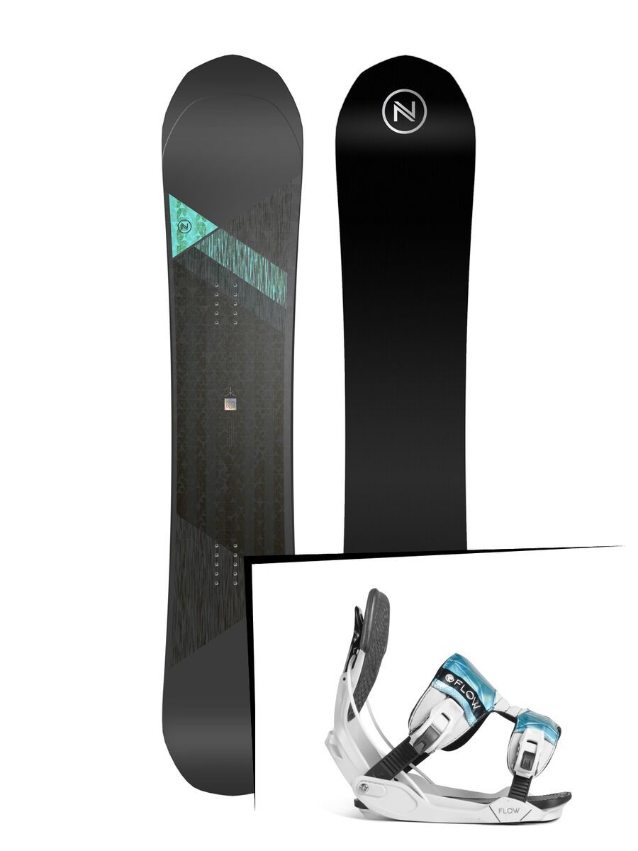 Set: Nidecker Princess 2019 + Flow Minx (2226590S) - Bild 1