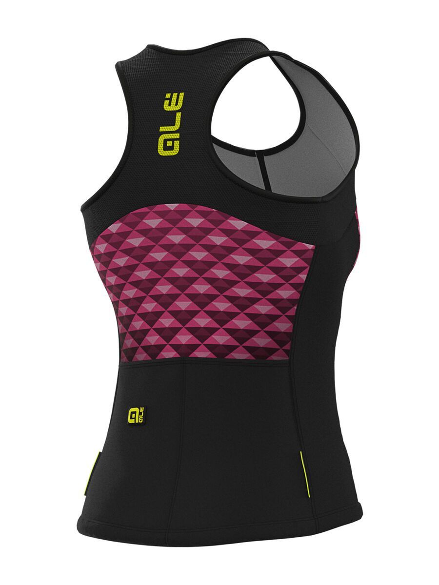 Ale Hexa Lady Top, black-fluo pink - Bild 2