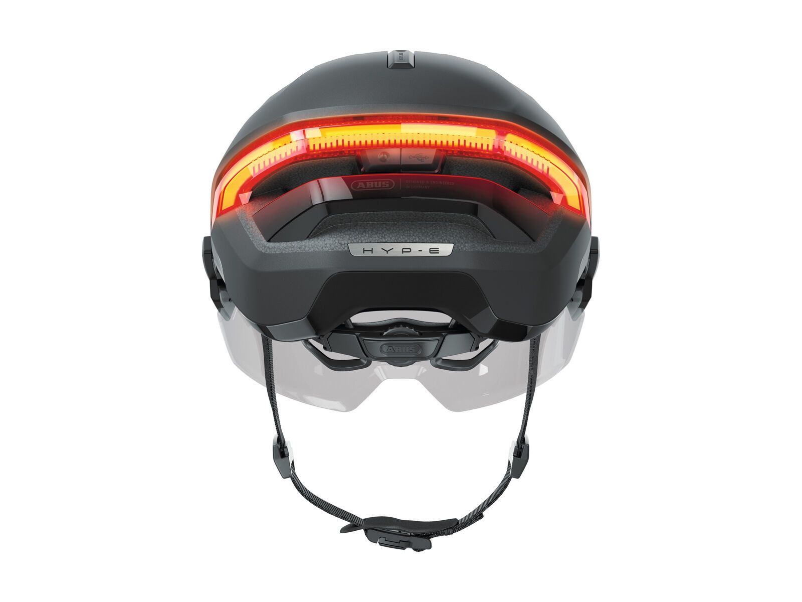 Abus Hyp-E Bl.ACE, Clear / volcano titan - Bild 6