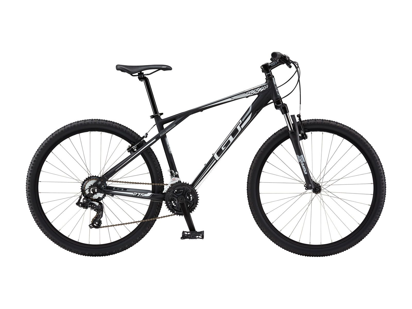 GT Aggressor Sport 27.5, matte black - Bild 1