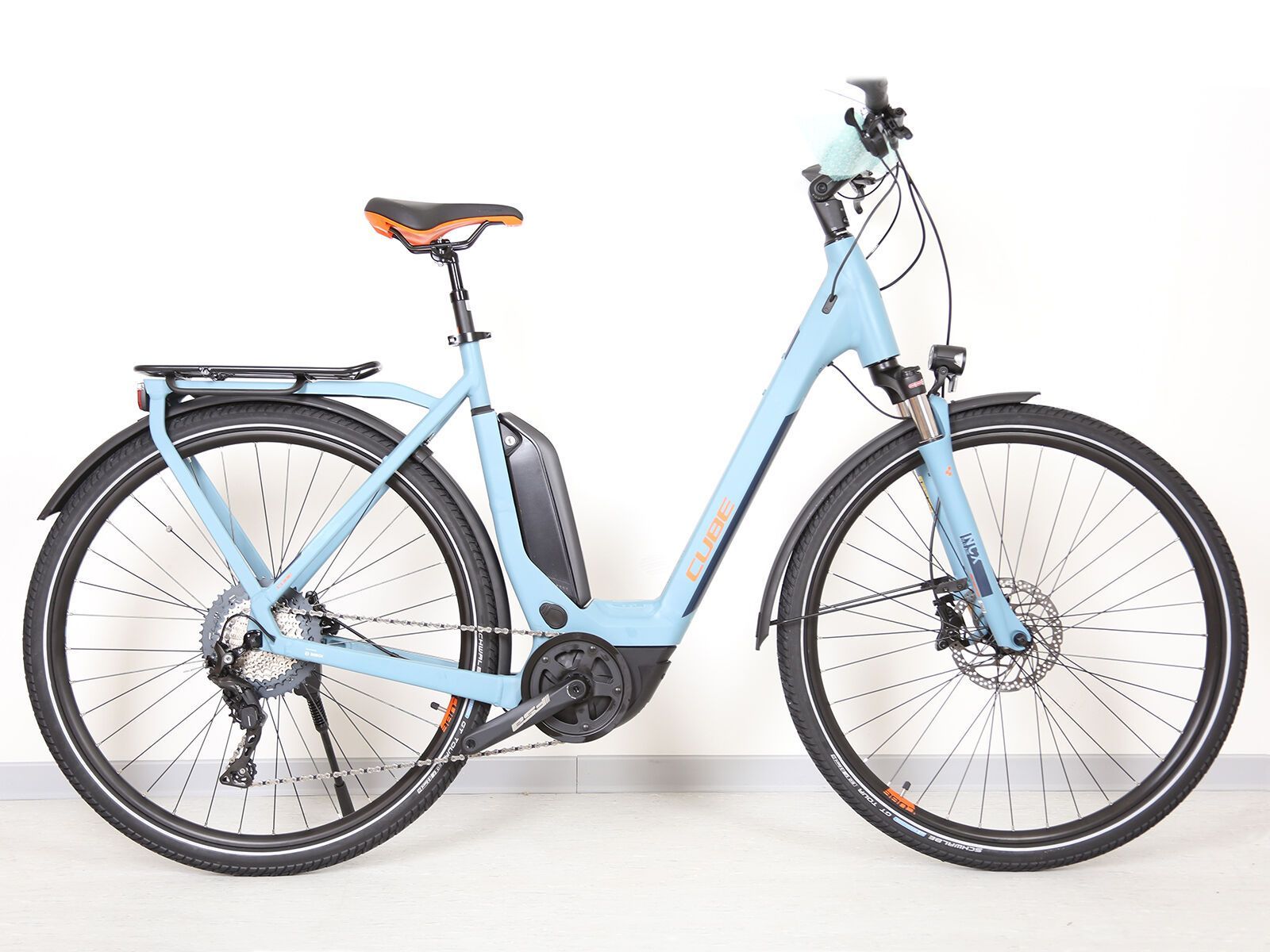*** 2. Wahl *** Cube Touring Hybrid EXC Easy Entry 2020, blue´n´orange - E-Bike | Größe 58 cm - Bild 2