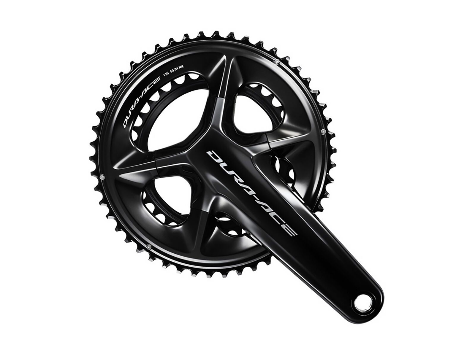 Shimano Dura-Ace FC-R9200 Hollowtech II - 2x12-fach / 50/34 Z, schwarz - Bild 1