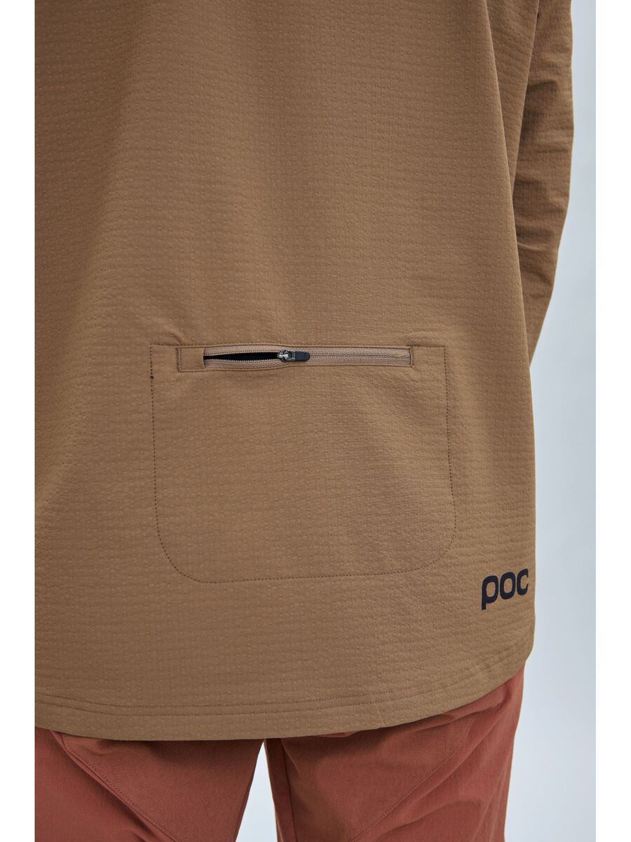 POC W's Mantle Thermal Hoodie, jasper brown - Bild 9
