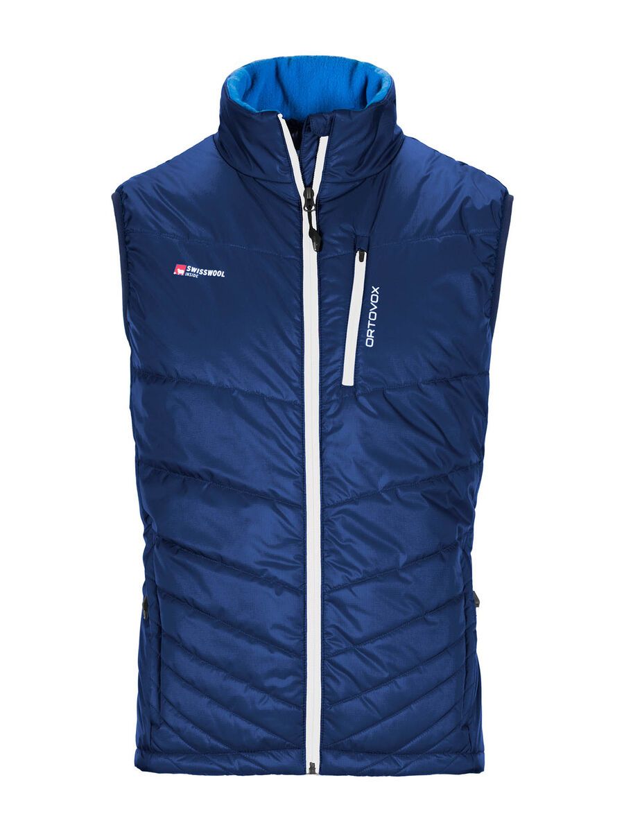 Ortovox Swisswool Vest Piz Linard, blue navy - Bild 1