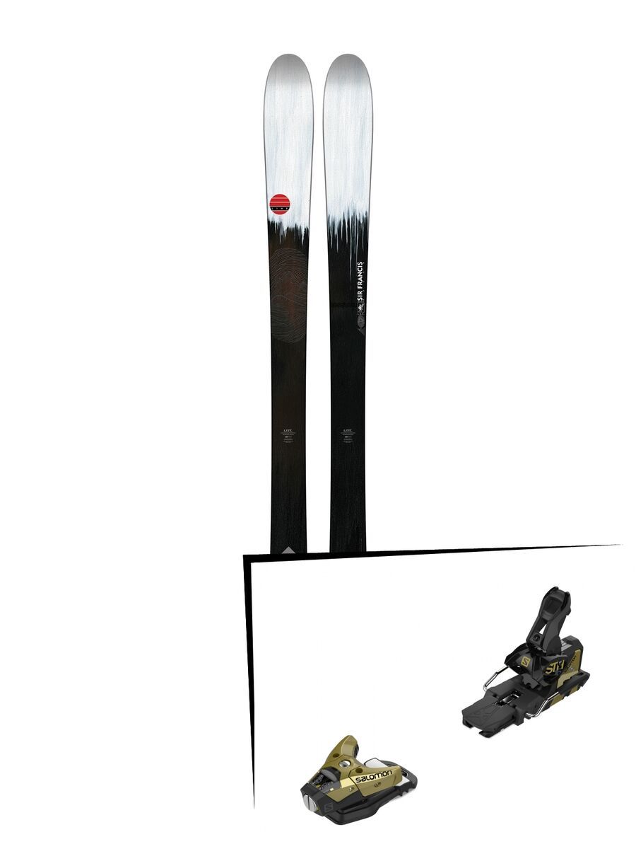 Set: Line Sir Francis Bacon 2018 + Salomon STH2 WTR 16 gold/black - Bild 1