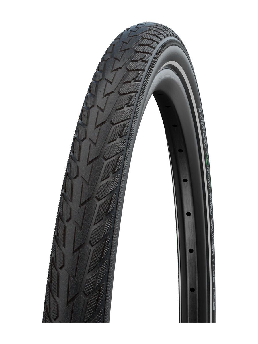 Schwalbe Delta Cruiser Plus Active Green PunctureGuard - 28 Zoll, black-reflex - Bild 1
