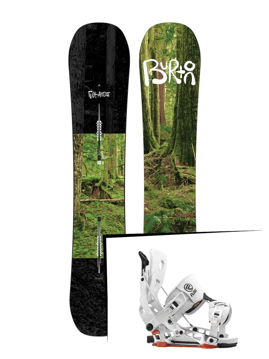 Set: Burton Flight Attendant 2017 + Flow NX2 (1513121S) - Bild 1