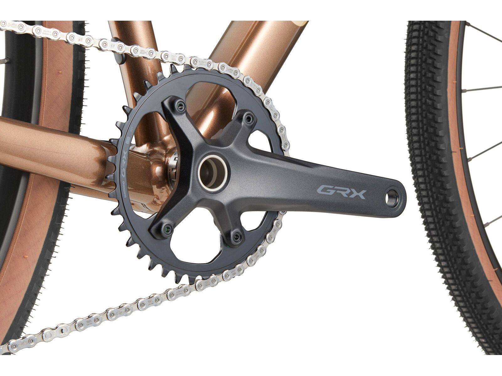 Cannondale Topstone CAAD 1 GRX 1x, platinum bronze - Bild 4