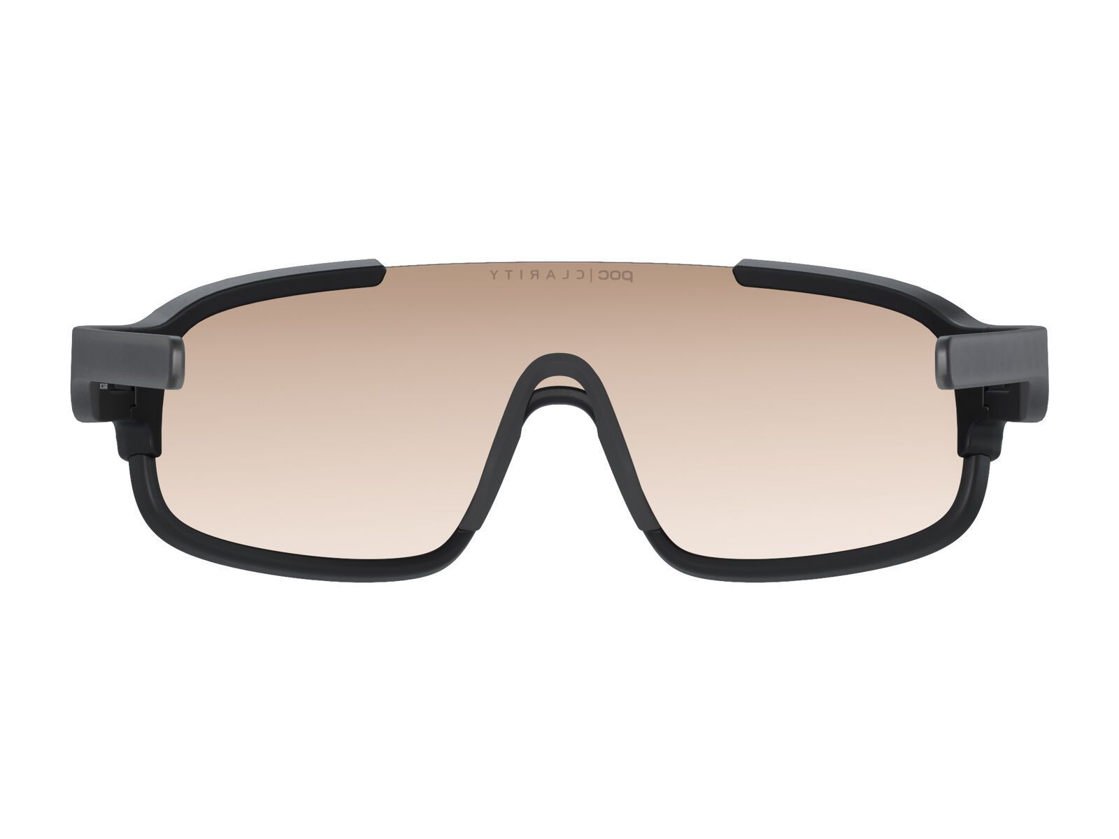 POC Crave, uranium black translucent/grey/Lens: clarity light silver - Bild 4