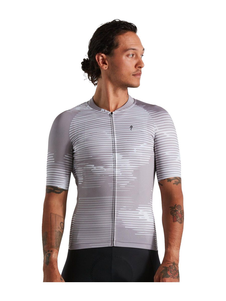 Specialized Men's SL Blur Short Sleeve Jersey, silver - Bild 1