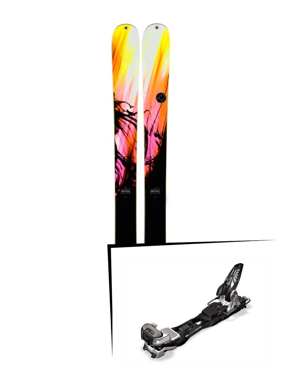 K2 SKI Set: Remedy 117 2014 + Marker Baron EPF 13 - Bild 1