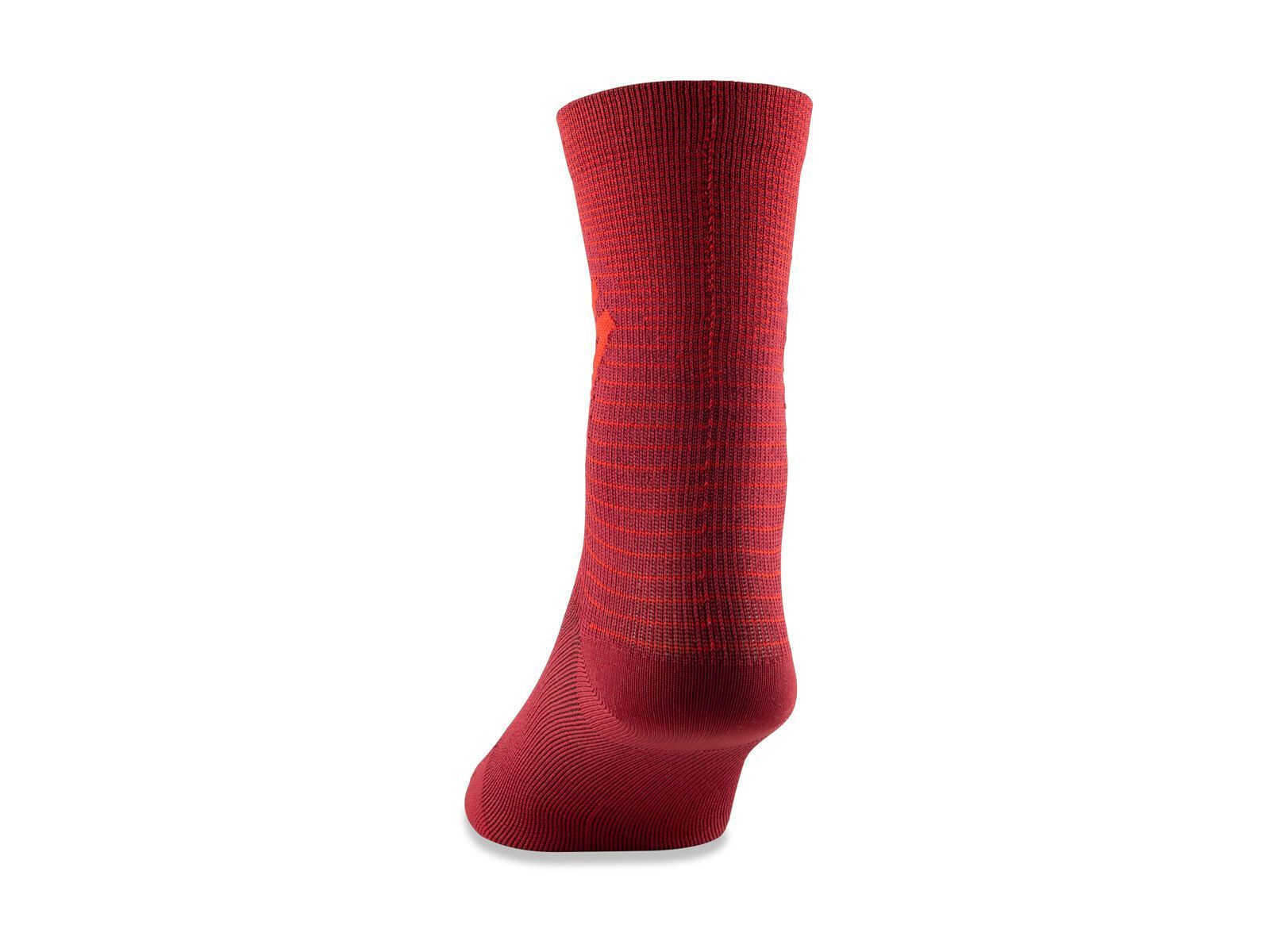 Specialized Soft Air Road Tall Sock, crimson/rocket red arrow - Bild 3