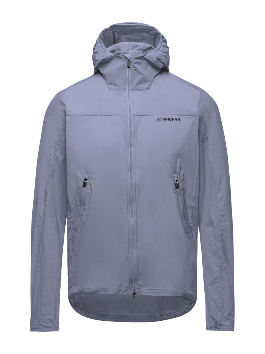 GOREWEAR Fernflow Hooded Windbreaker Herren, amethyst grey - Bild 1