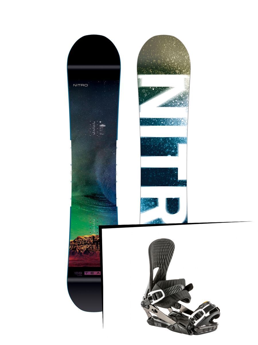 Set: Nitro Team Exposure Gullwing Wide 2019 + Nitro Machine dark night - Bild 1