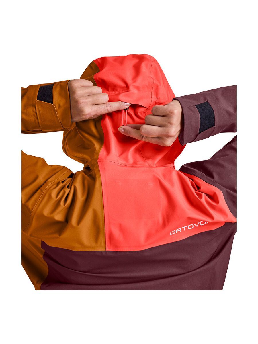 Ortovox 3L Ortler Jacket W, winetasting - Bild 5