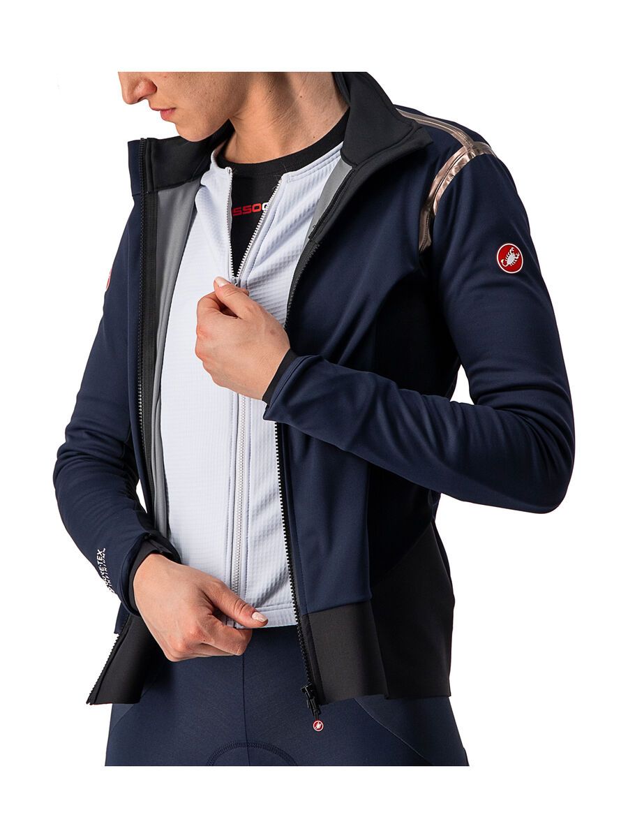 Castelli Alpha RoS 2 W Jacket, savile blue/bronze - Bild 4