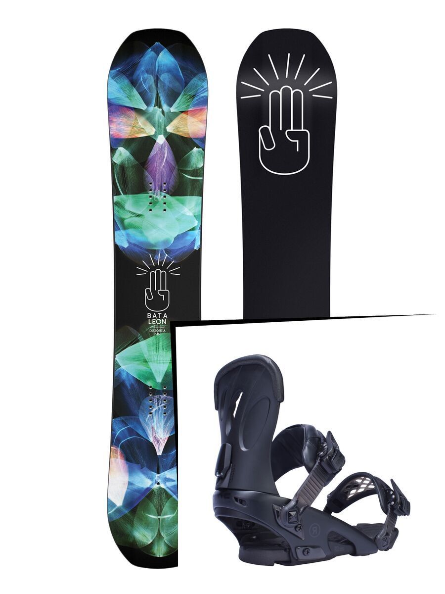 Set: Bataleon Distortia 2017 + Ride Fame (1770138S) - Bild 1