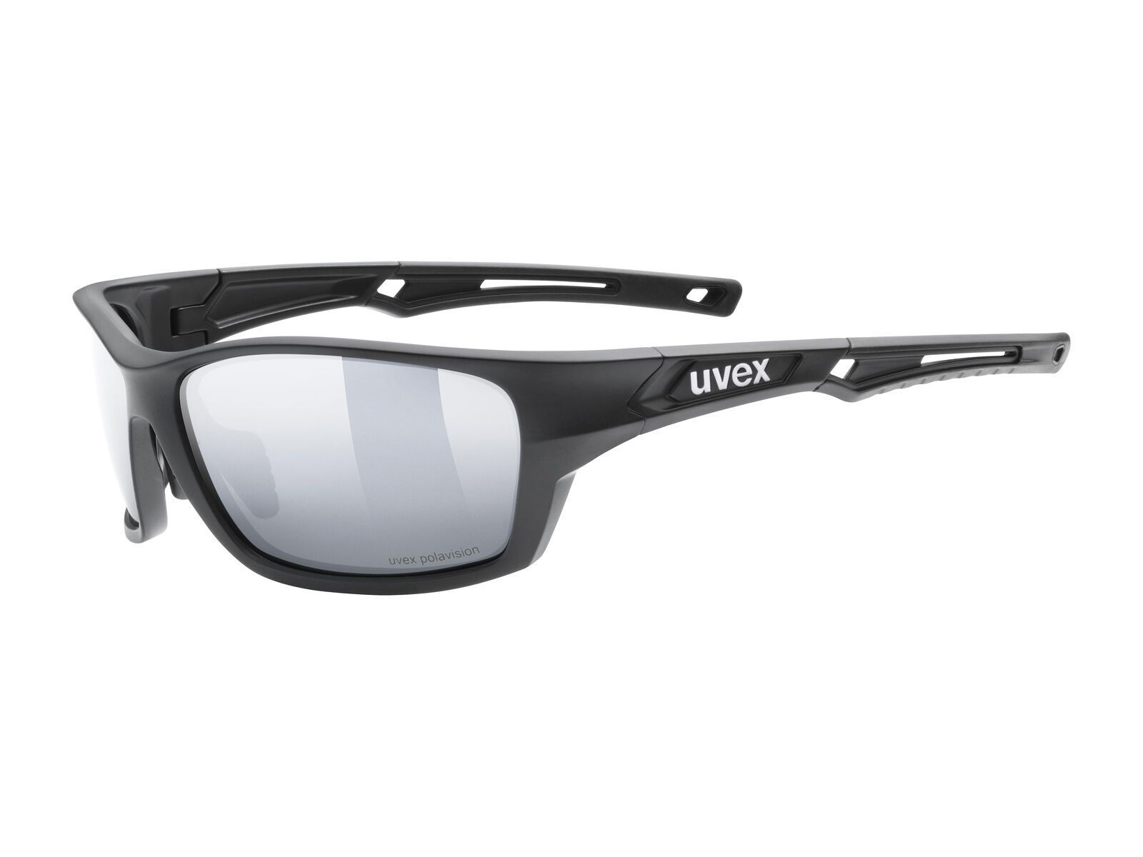 uvex sportstyle 232 P, Polavision Mirror Silver / black mat - Bild 1