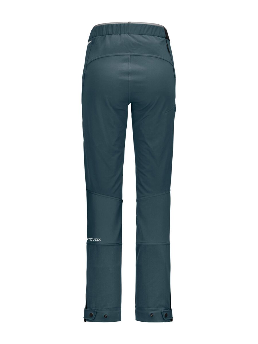 Ortovox Merino Naturtec Light Col Becchei Pants W, dark arctic grey - Bild 2