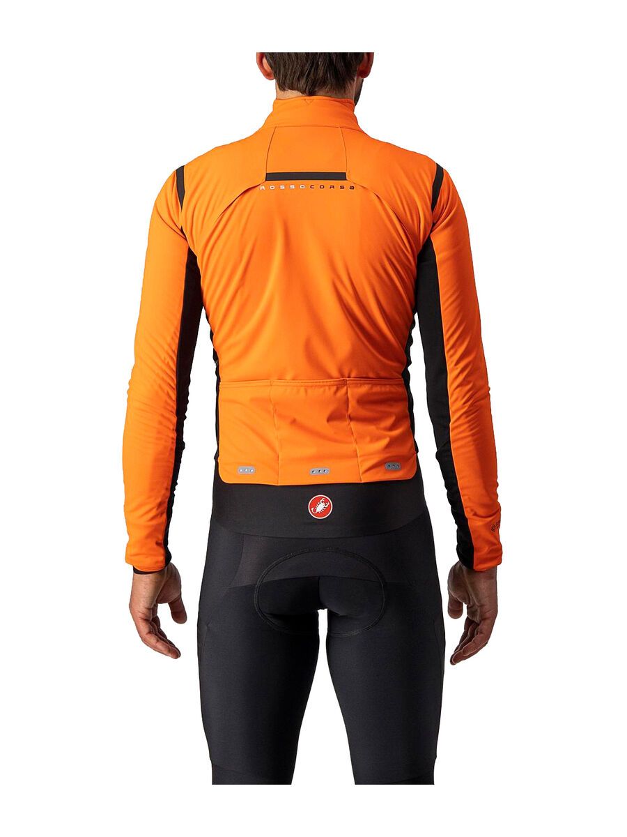 Castelli Alpha RoS 2 Jacket, brilliant orange/black-pro red - Bild 2
